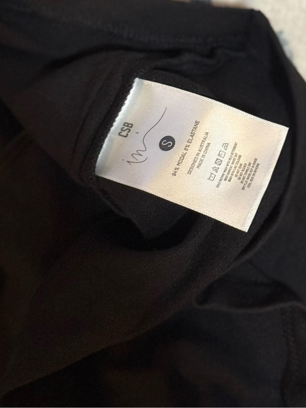 NWT CROP SHOP BOUTIQUE CSB Micro Mini Skirt - Black - Size small - Picture 9 of 9